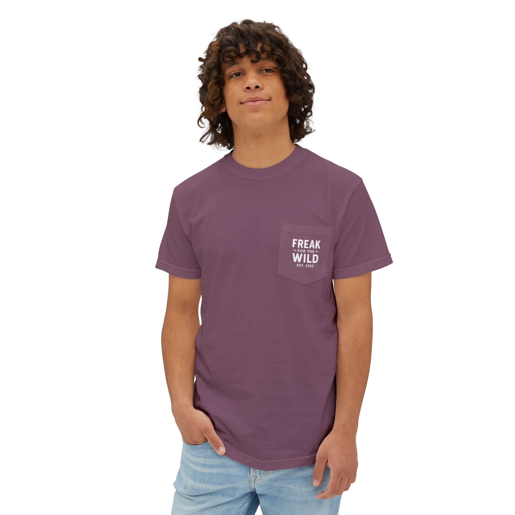 Freak for the Wild – Classic Pocket Tee (Garment-Dyed Unisex)
