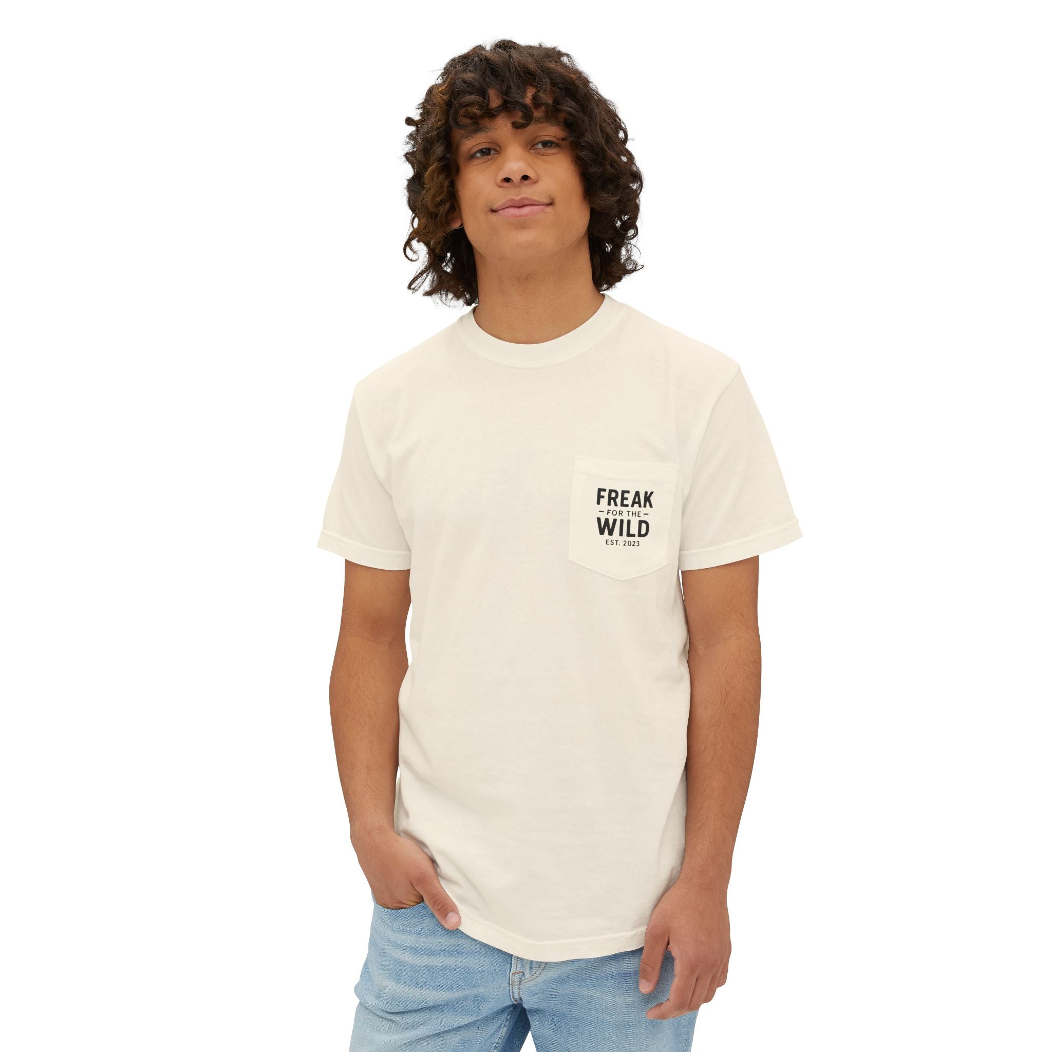Freak for the Wild – Classic Pocket Tee (Garment-Dyed Unisex)