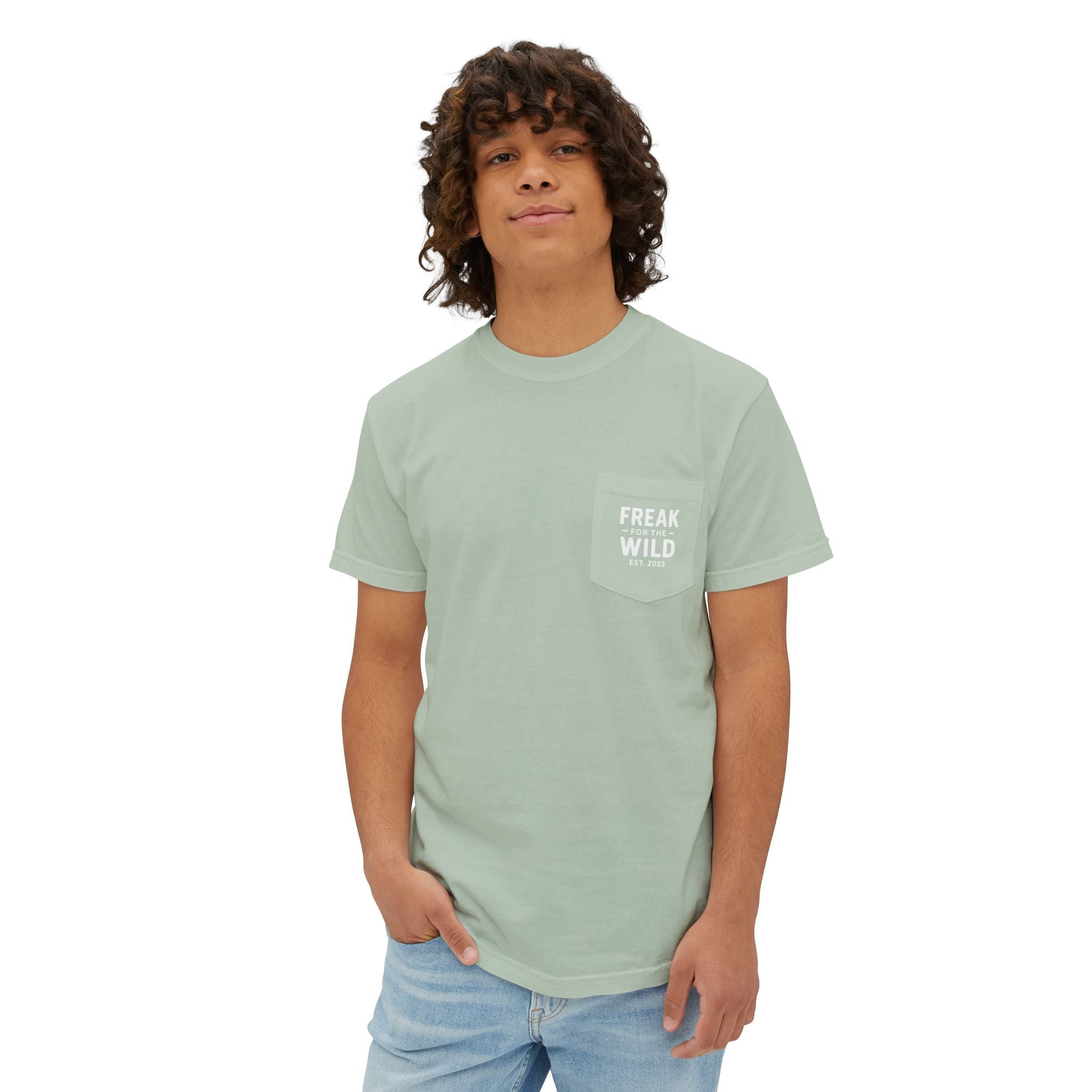 Freak for the Wild – Classic Pocket Tee (Garment-Dyed Unisex)