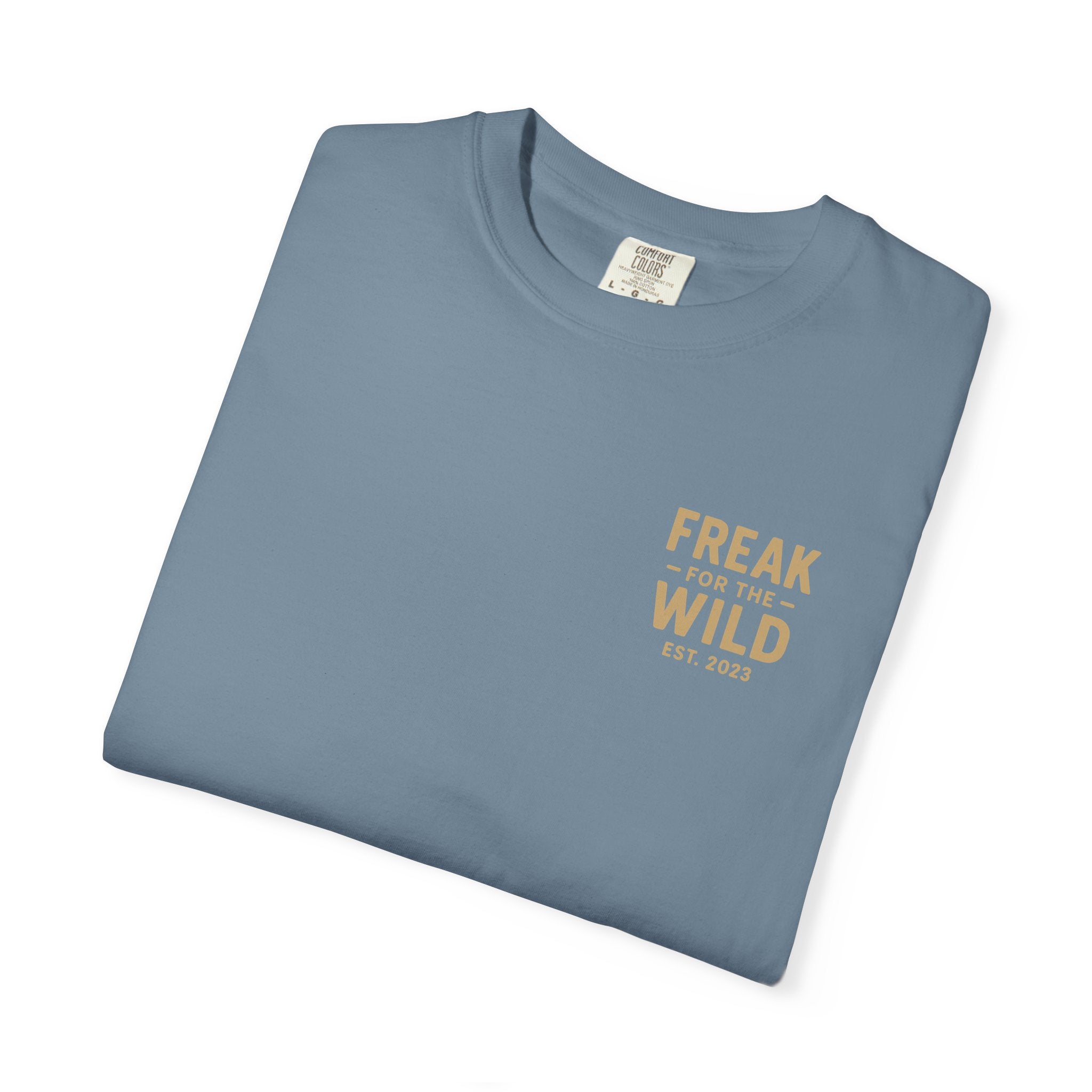 Freak for the Wild – “Truck Buddy” Graphic Tee (Garment-Dyed Unisex)
