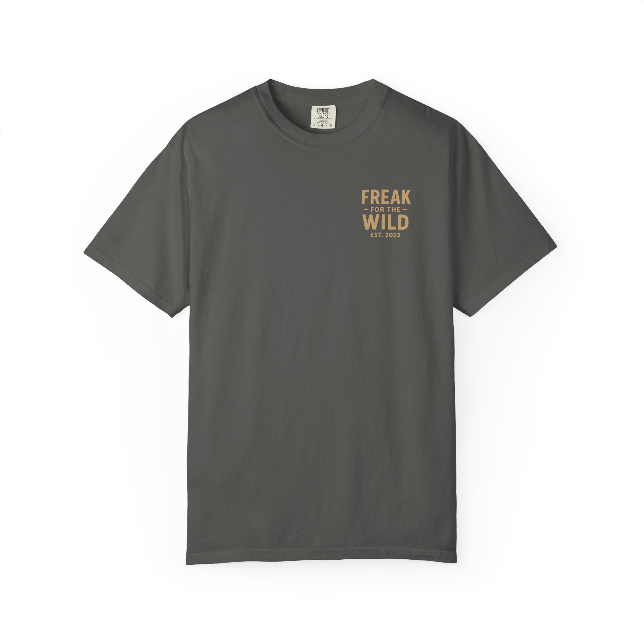 Freak for the Wild – “Truck Buddy” Graphic Tee (Garment-Dyed Unisex)