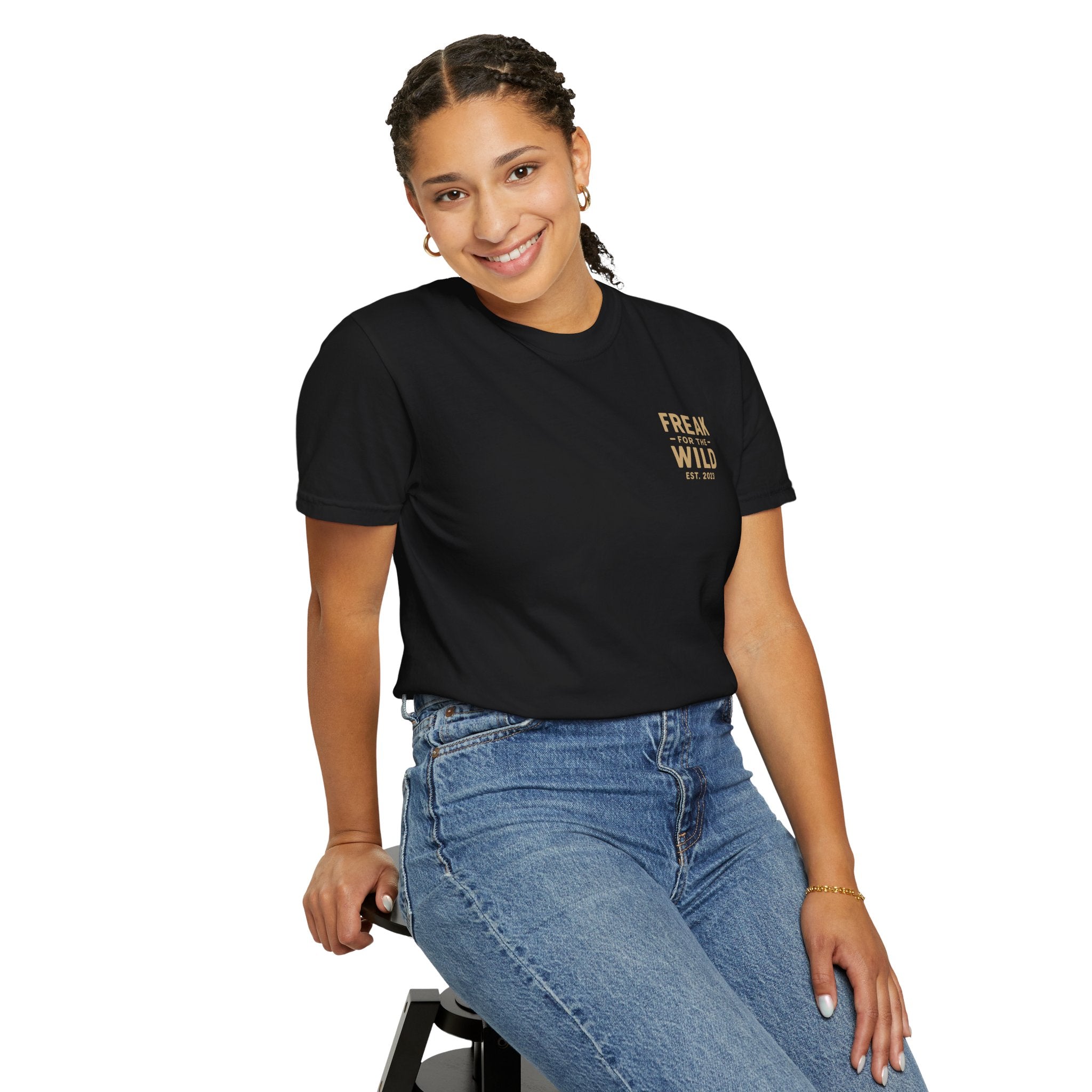 Freak for the Wild – “Truck Buddy” Graphic Tee (Garment-Dyed Unisex)
