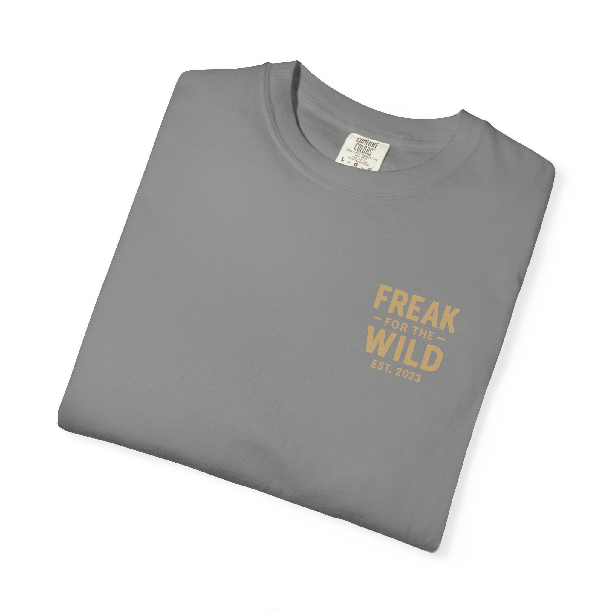Freak for the Wild – “Truck Buddy” Graphic Tee (Garment-Dyed Unisex)