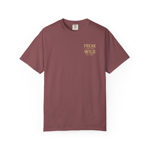 Freak for the Wild – “Truck Buddy” Graphic Tee (Garment-Dyed Unisex)