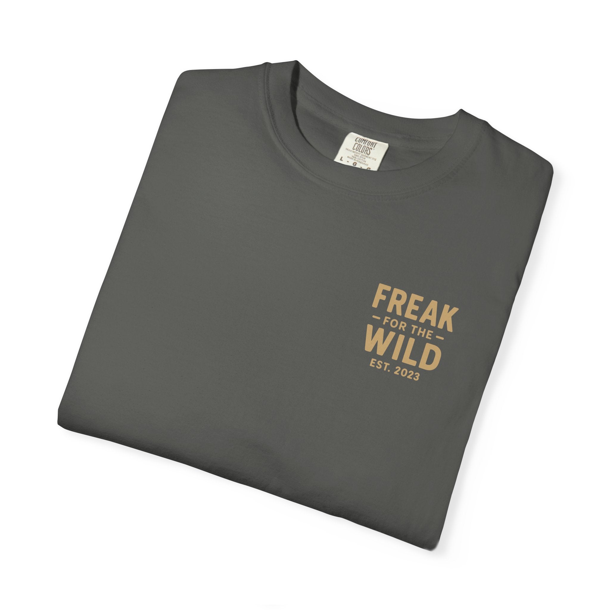 Freak for the Wild – “Truck Buddy” Graphic Tee (Garment-Dyed Unisex)