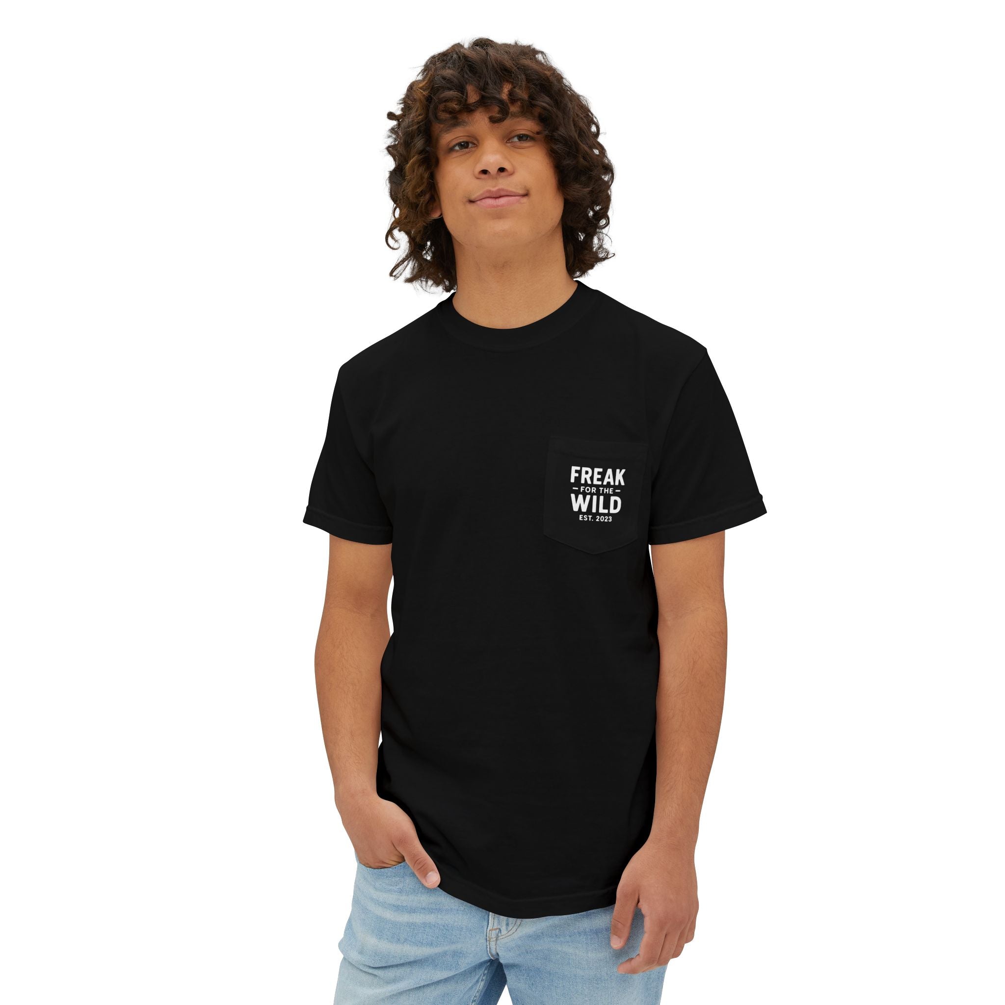 Freak for the Wild – Classic Pocket Tee (Garment-Dyed Unisex)