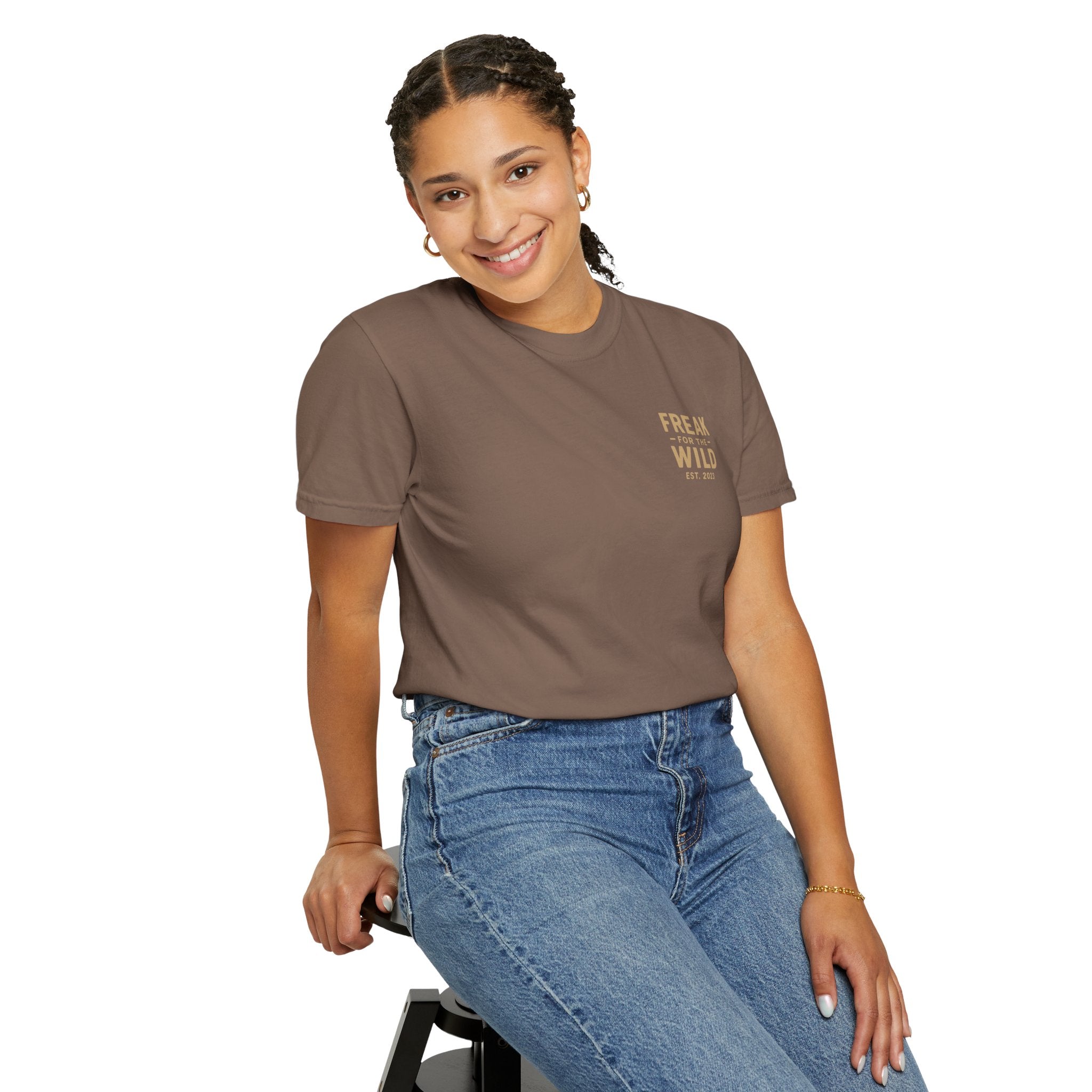 Freak for the Wild – “Truck Buddy” Graphic Tee (Garment-Dyed Unisex)