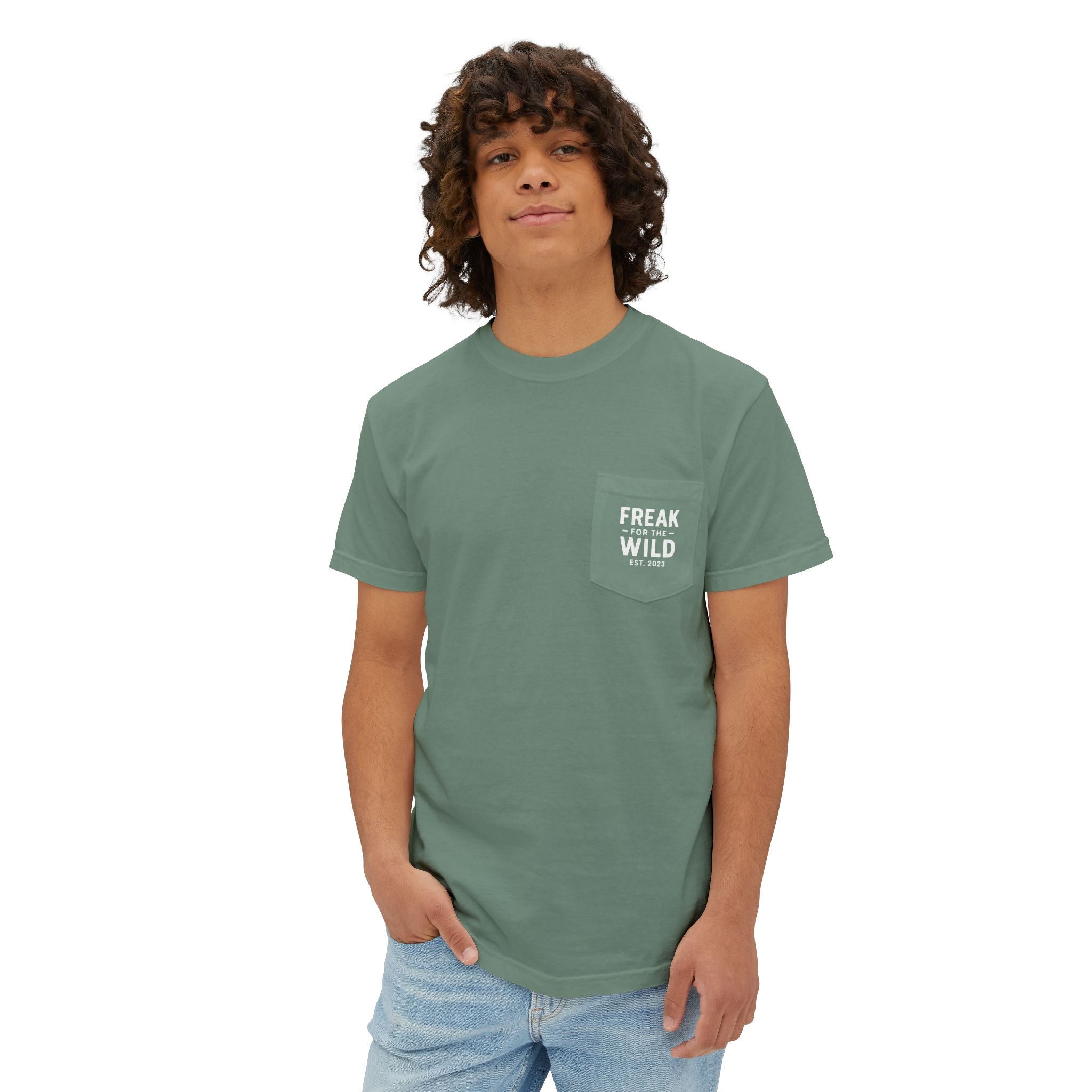 Freak for the Wild – Classic Pocket Tee (Garment-Dyed Unisex)