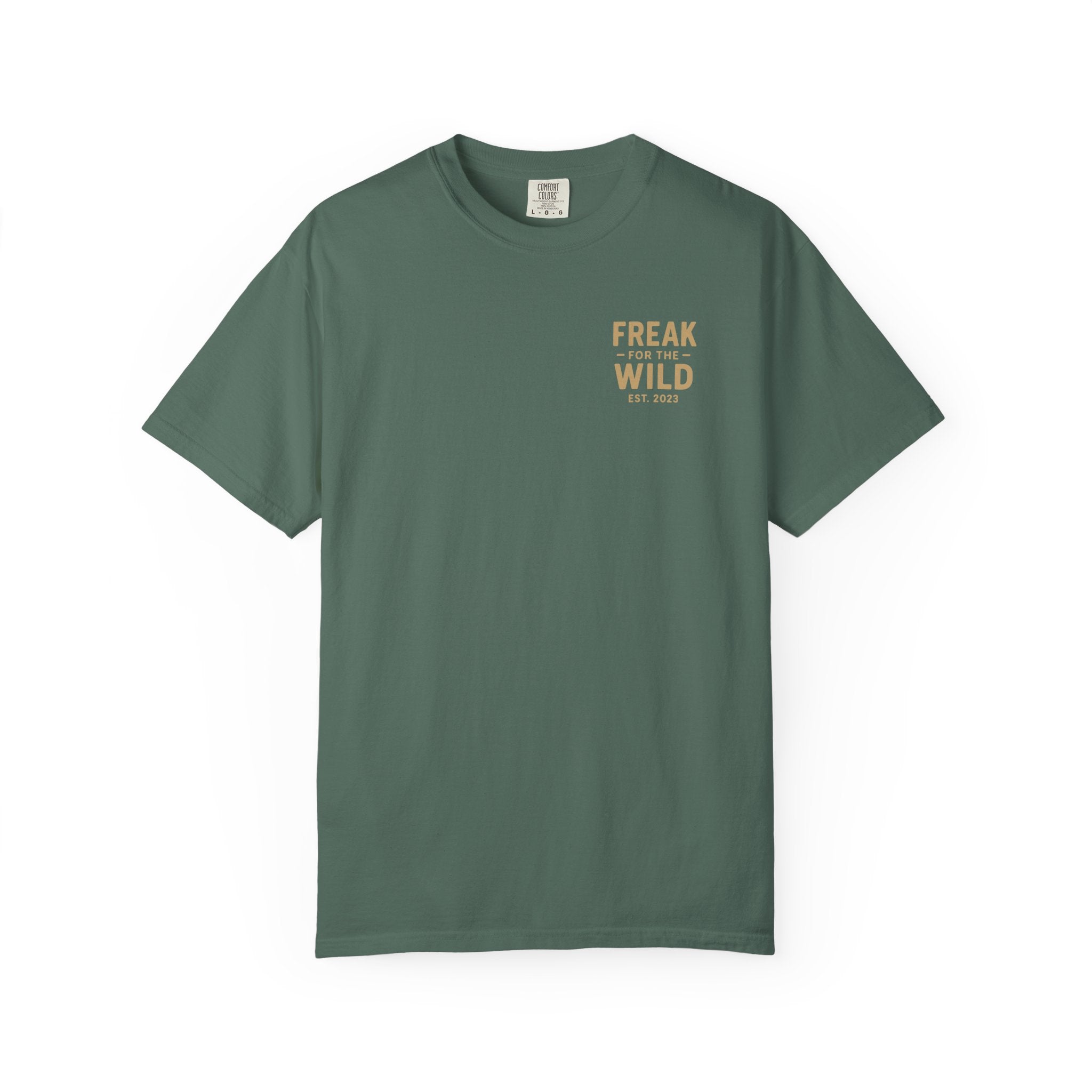 Freak for the Wild – “Truck Buddy” Graphic Tee (Garment-Dyed Unisex)