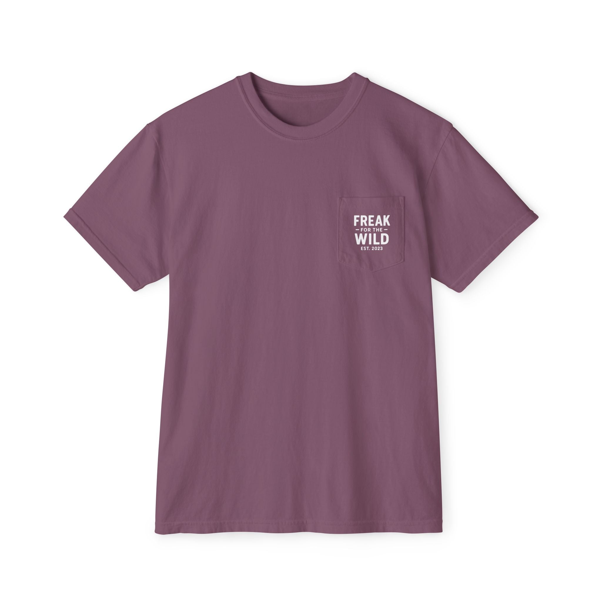Freak for the Wild – Classic Pocket Tee (Garment-Dyed Unisex)